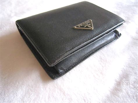 saffiano metal prada|Black Saffiano Leather Wallet .